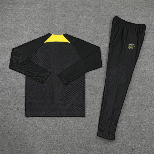 22-23 PSG  Black Training suit