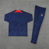 22-23 PSG Blue Training Suit/22-23 PSG半拉训练服