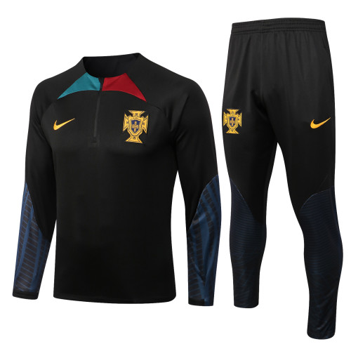 2022 Portugal Black Training suit