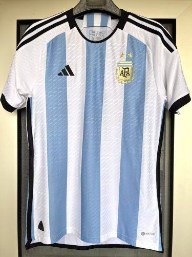 2022 Argentina Home Player Version Jersey