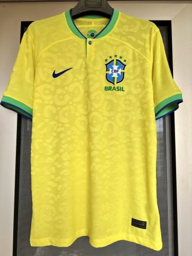 2022 Brazil World Cup Home Player Jersey/2022 巴西主场球员版