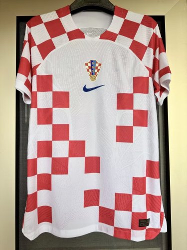 2022 Croatia Home Player Jersey/2022克罗地亚主场球员版