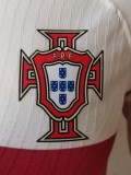 2022 Portugal Away Player Jersey Long Sleeve jersey
