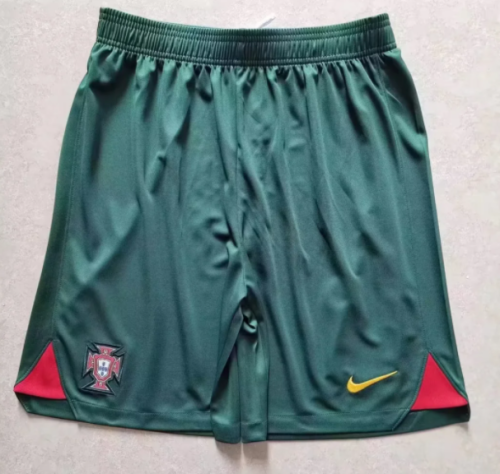 2022 Portugal Home Green Shorts
