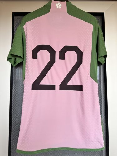 2022 Japan Speical Pink with NO.22 Player Jersey