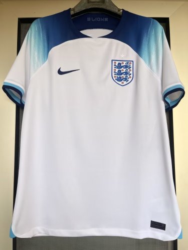 2022 England Home White Fans Jersey
