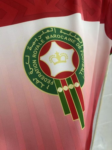 94-95 Morocco Home Red Retro Jersey