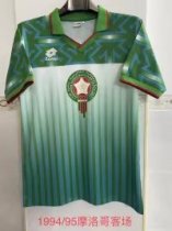 94-95 Morocco Away Green Retro Jersey