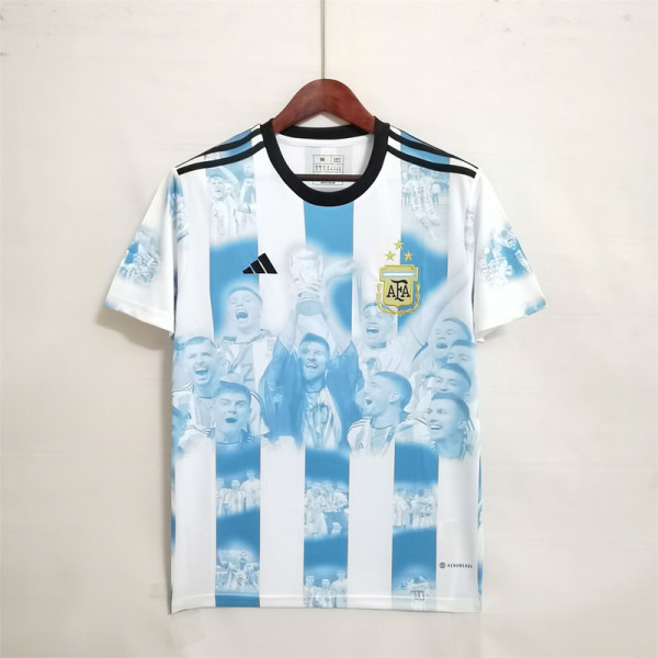 2022 Argentina Special Edition Soccer Jersey/2022阿根廷特别球迷版3星