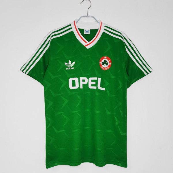 90-92 Ireland Home Retro Jersey/90-92 爱尔兰主场