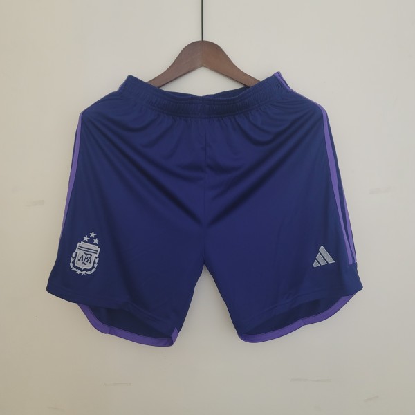 2022 Argentina Away Short(3 stars)/2022阿根廷客场短裤3星