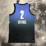 2023 NBA All Star Blue 2#IRVING  Hot Pressed Jersey