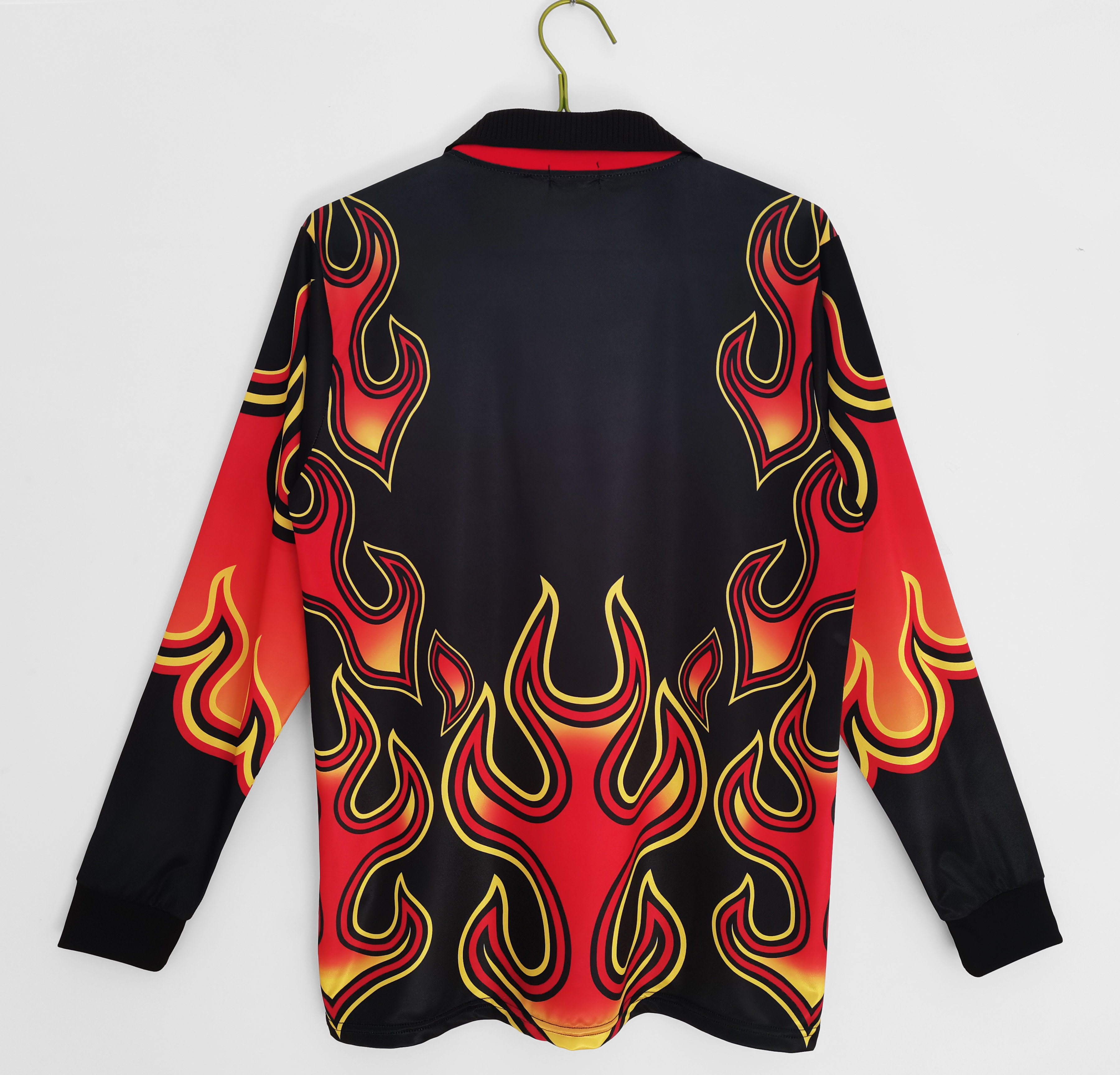 1998 Japan Red Flame Goalkeeper Retro Long Sleeve Jersey