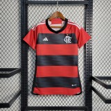 23-24 Flamengo Home Woman Jersey/23-24弗拉门戈主场女装