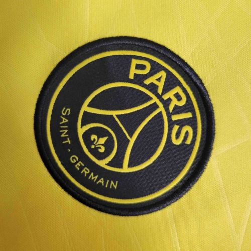 23-24 PSG Yellow Fans Jersey/23-24 PSG黄色球迷版