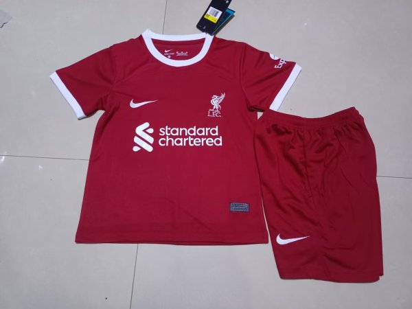 23-24 Liverpool Home Red kids kit/23-24利物浦主场童装
