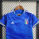 2023 Italy Home Blue Kid Kit