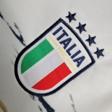 2023 Italy Away Long Sleeve Fans Jersey