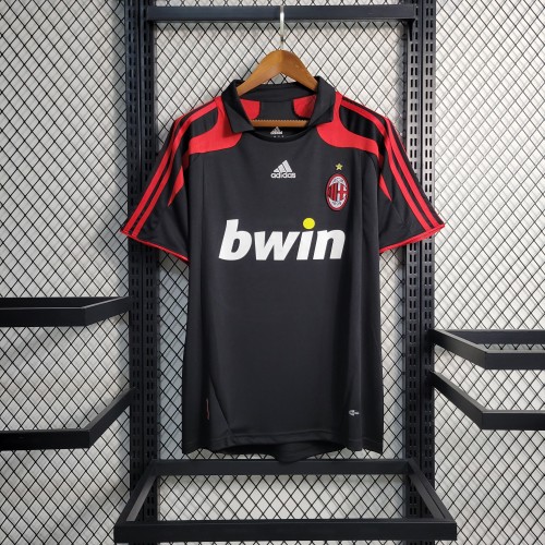 07-08  AC Milan Third  Retro Jersey