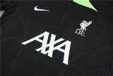 23-24 Liverpool Black Player version Training suit /23-24利物浦半拉训练服，球员版