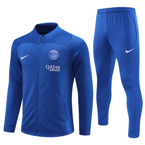 23-24 PSG Blue Jacket Tracksuit