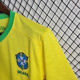 2023 Brazil Home Fans Jersey/2023 巴西主场球迷版