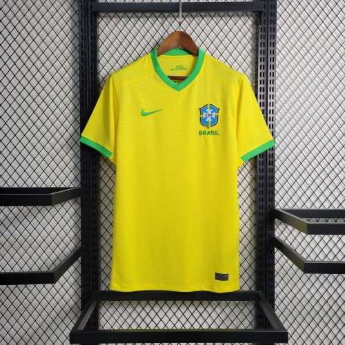 2023 Brazil Home Fans Jersey/2023 巴西主场球迷版