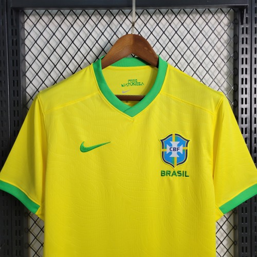 2023 Brazil Home Fans Jersey/2023 巴西主场球迷版