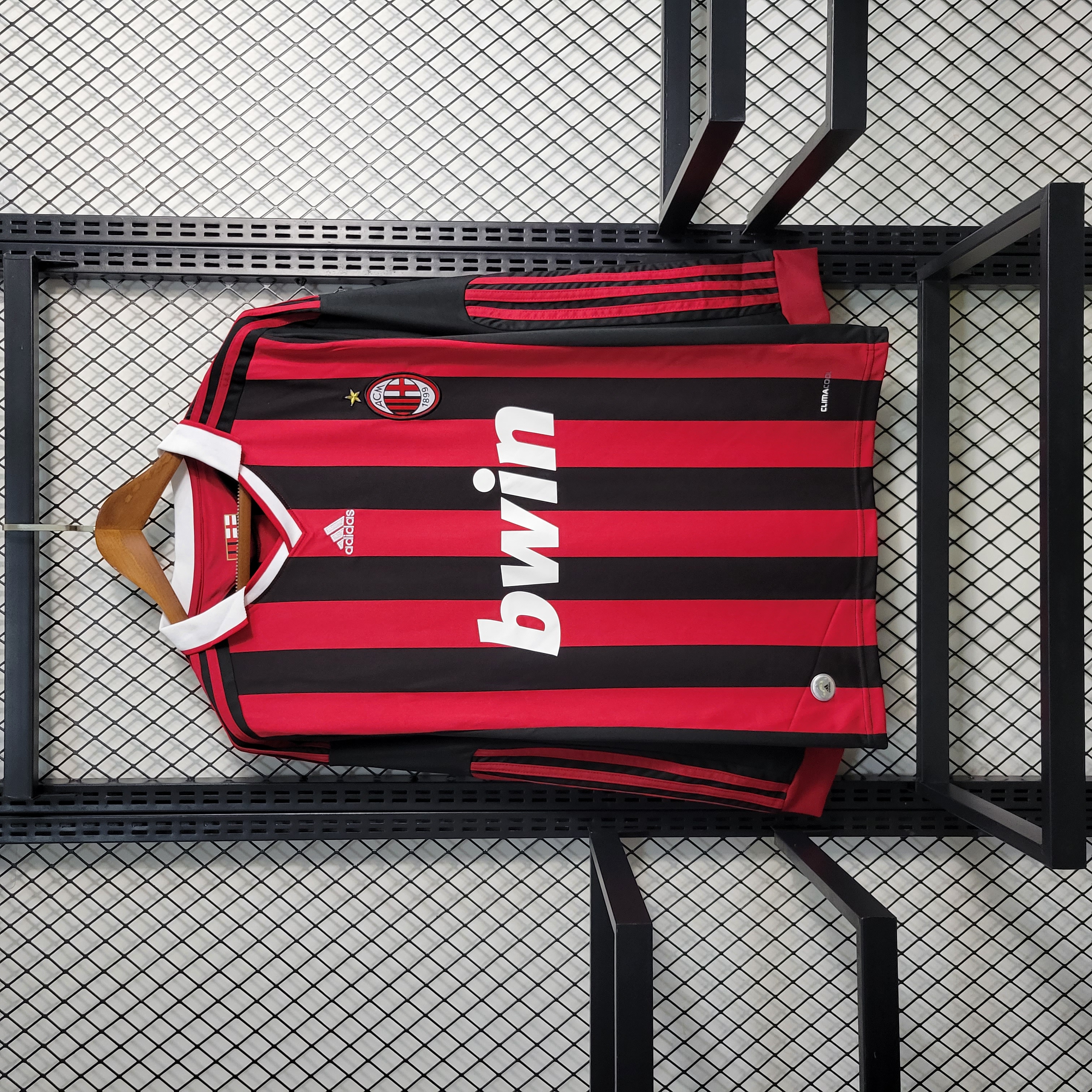 09-10 AC Milan Home Retro Long Sleeve Jersey