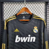 11-12  Real Madrid Away Retro Long Sleeve Jersey/11-12 皇马客场长袖