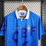 1992 Brazil Away Retro Jersey/1992 巴西客场