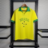 1958 Brazil Home Retro Jersey/1958 巴西主场