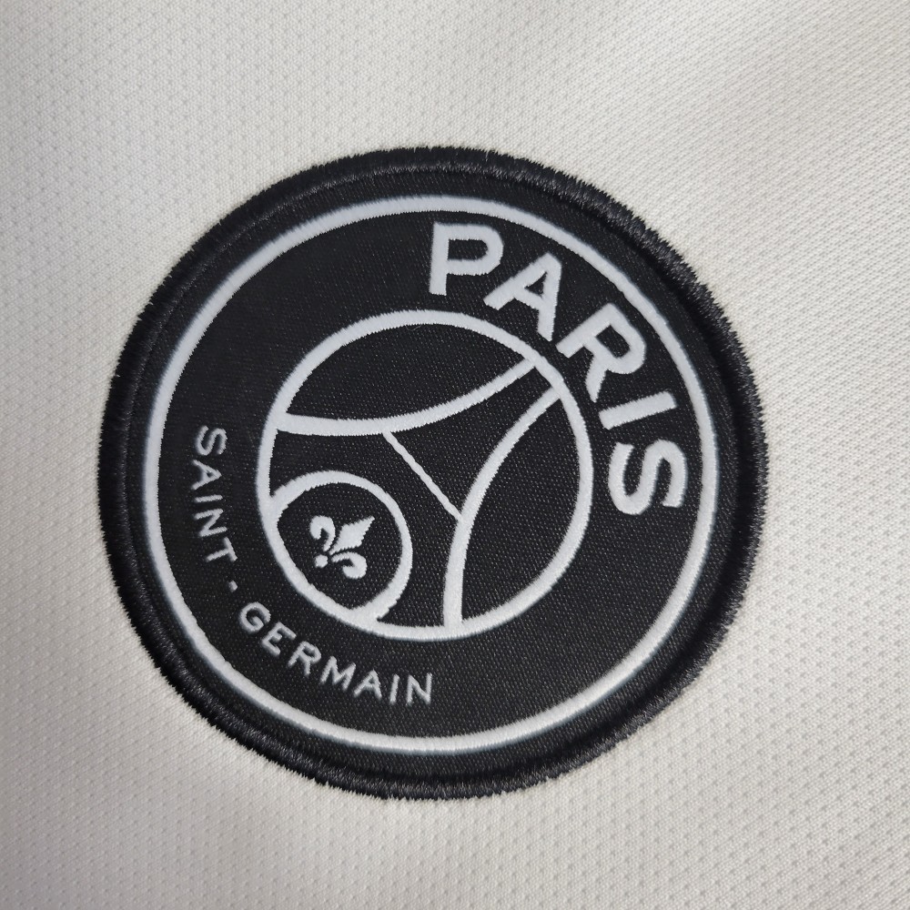 PSG 18/19CL限定モデル Lサイズ 18-19 PSG White Retro Long Sleeve Jersey