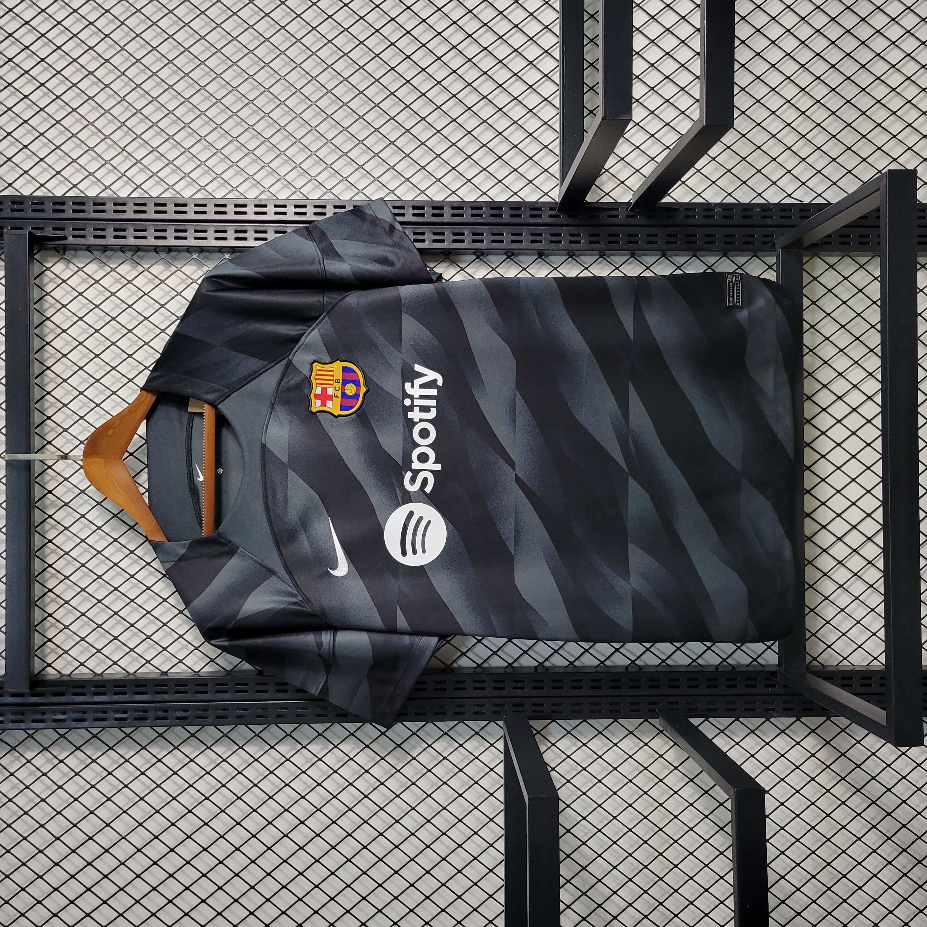 Barcelona black and gold jersey sale