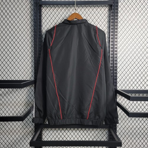 23-24 Mexico Black Windbreaker S-XXL