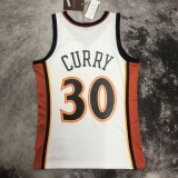 M&N 09-10 WARRIORS  SW White 30#CURRY/ 09-10 勇士队30#CURRY