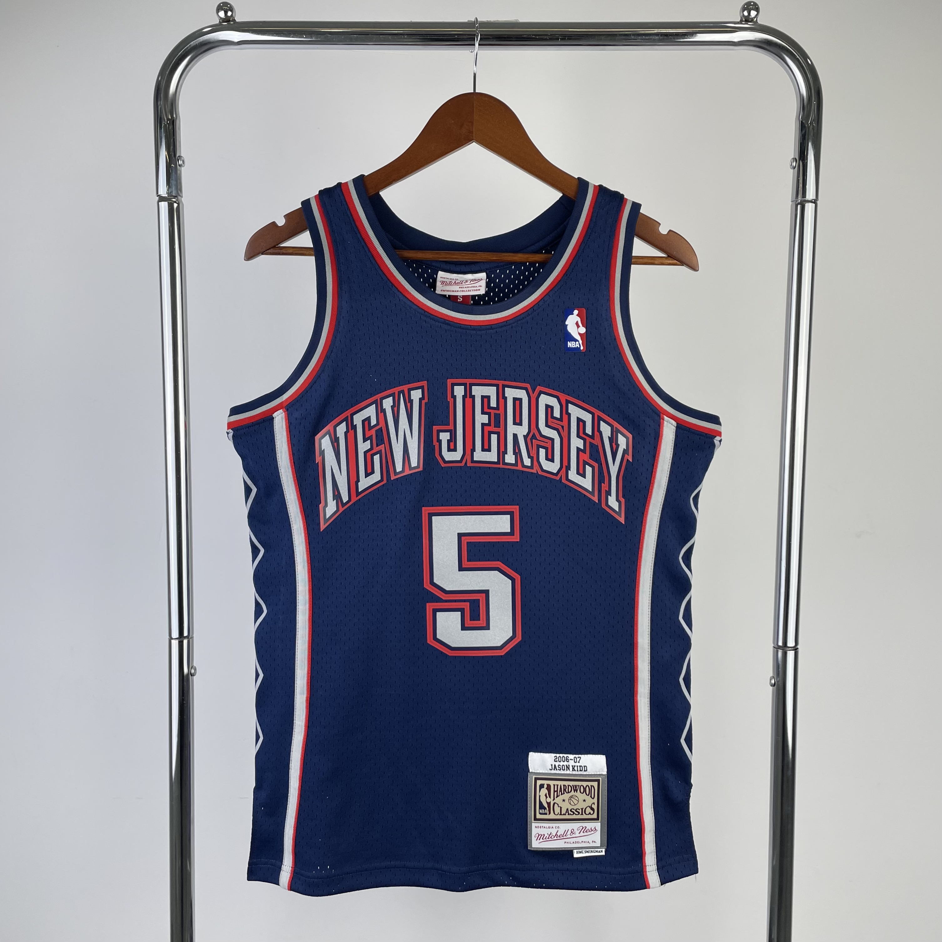 Jason Kidd 06-07 Hardwood Classic Swingman NBA Jersey