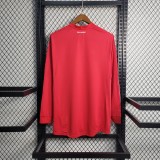 11-12 Real Madrid Red Retro Long Sleeve Jersey/11-12 皇马红色长袖