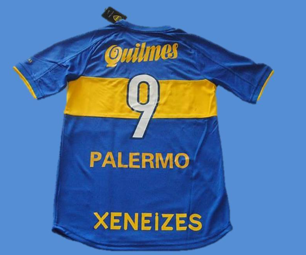 99-00 Boca Juniors Home Retro Jersey