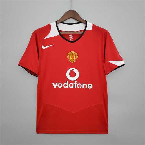 04-06 Manchester United Home Red Retro Jersey with 7#RONALDO/04-06 曼联主场7号罗纳尔多