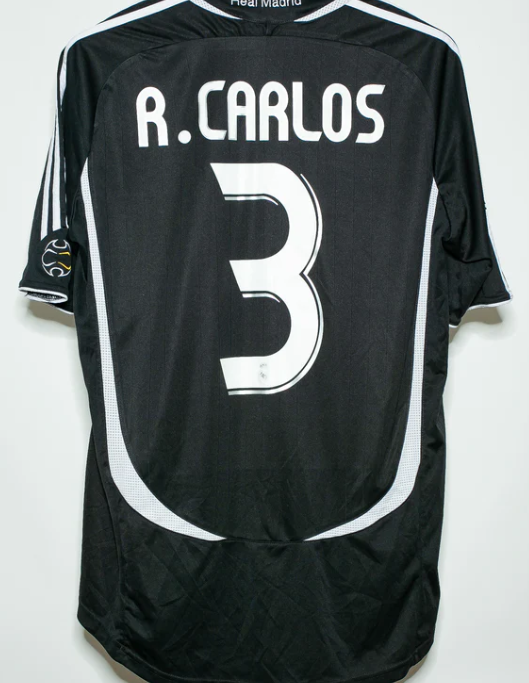 02-03 Real Madrid Home Retro Long Sleeve jersey/02-03皇马