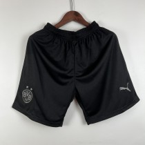 23-24 Dortmund Black Shorts/23-24 多特蒙德黑色短裤