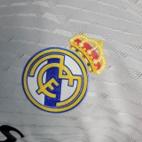 23-24 Real Madrid Home Player Long Sleeve Jersey/23-24皇马主场球员版长袖