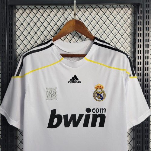 09-10 Real Madrid Home  Retro Jersey