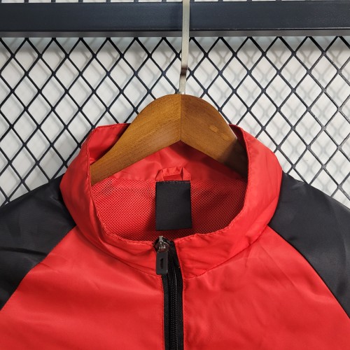 23-24 Flamengo Red Windbreaker S-XXL