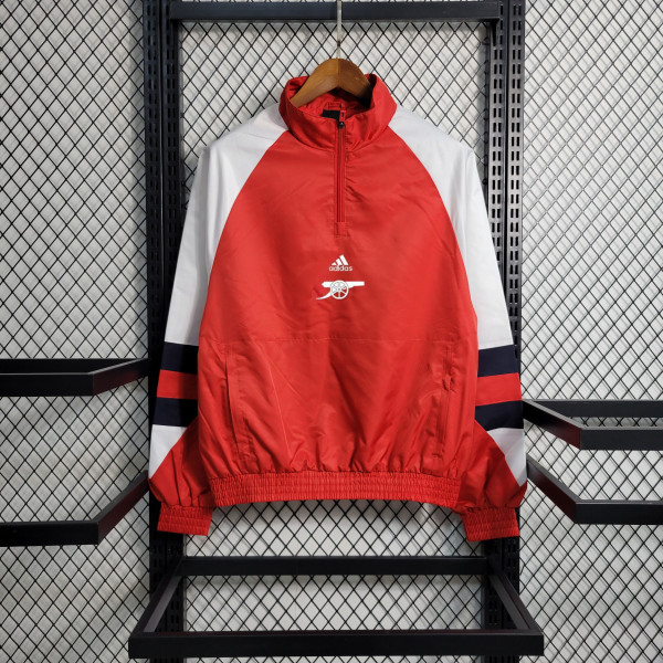 23-24 Arsenal Red Windbreaker S-XXL/23-24 阿森纳防风衣