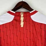 23-24 Arsenal Home Long Sleeve Fans Jersey/23-24 阿森纳主场长袖球迷版