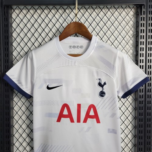 23-24 Tottenham Hotspur Home White Kid Kit