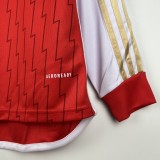 23-24 Arsenal Home Long Sleeve Fans Jersey/23-24 阿森纳主场长袖球迷版
