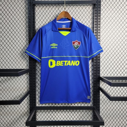 23-24 Fluminense GoalKeeper Blue Fans Jersey/23-24 弗卢米嫩塞守门员球迷版蓝色